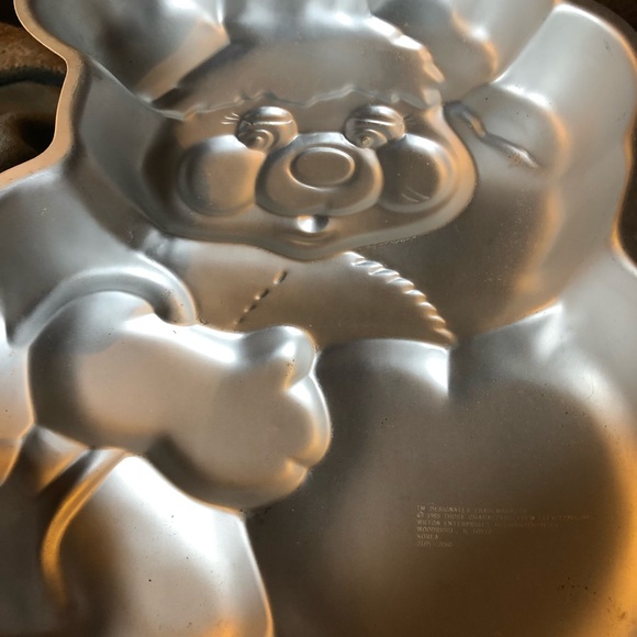 Vintage 1985 Wilton PC Popple Aluminum Cake Pan 2105-2060 - Picture 6 of 9